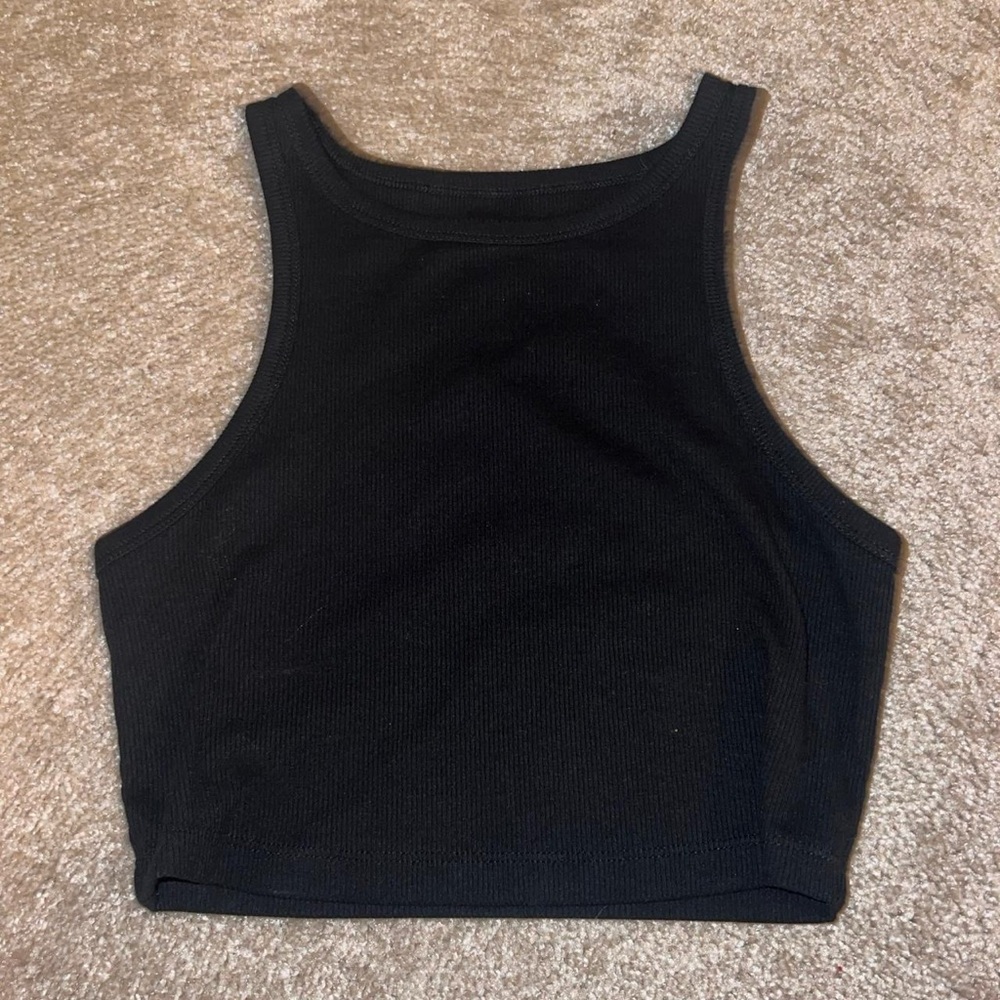 Wild Fable Black Crop Top